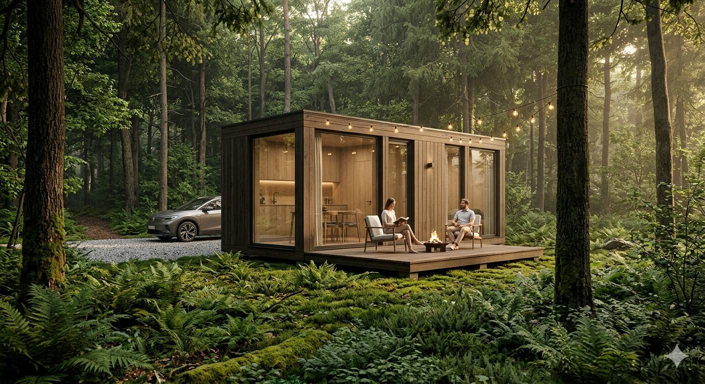 Преміальний будинок з видом на ліс